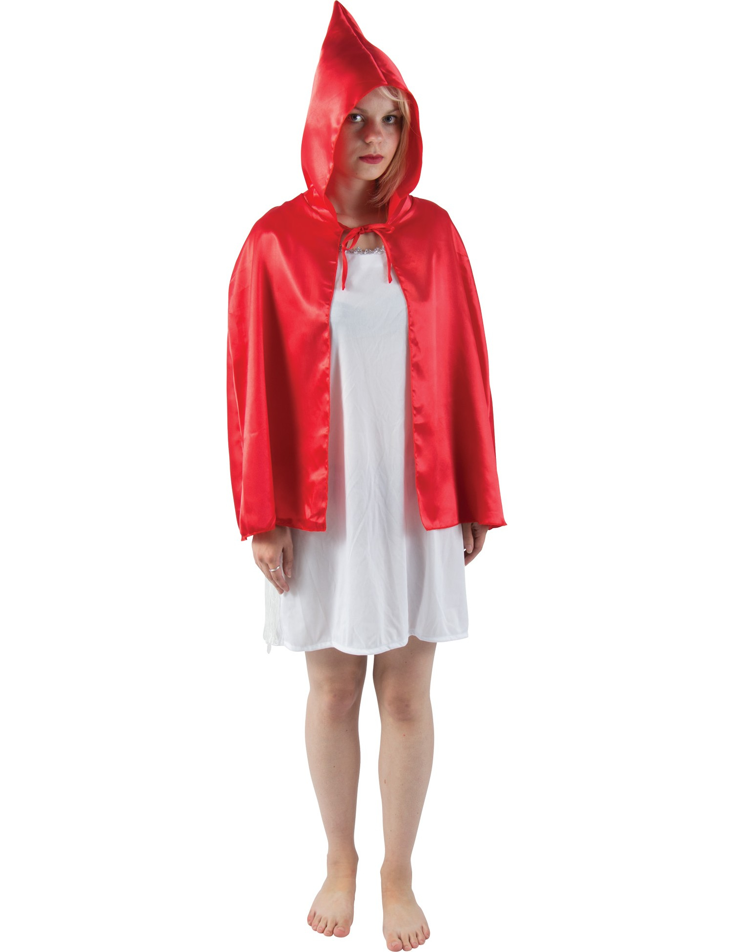 Mini cape rouge adulte