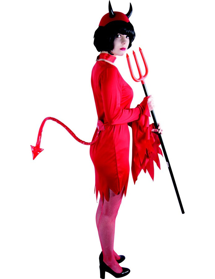 Queue diable rouge adulte Halloween