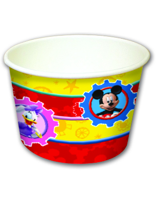 8 Coupelles carton Mickey