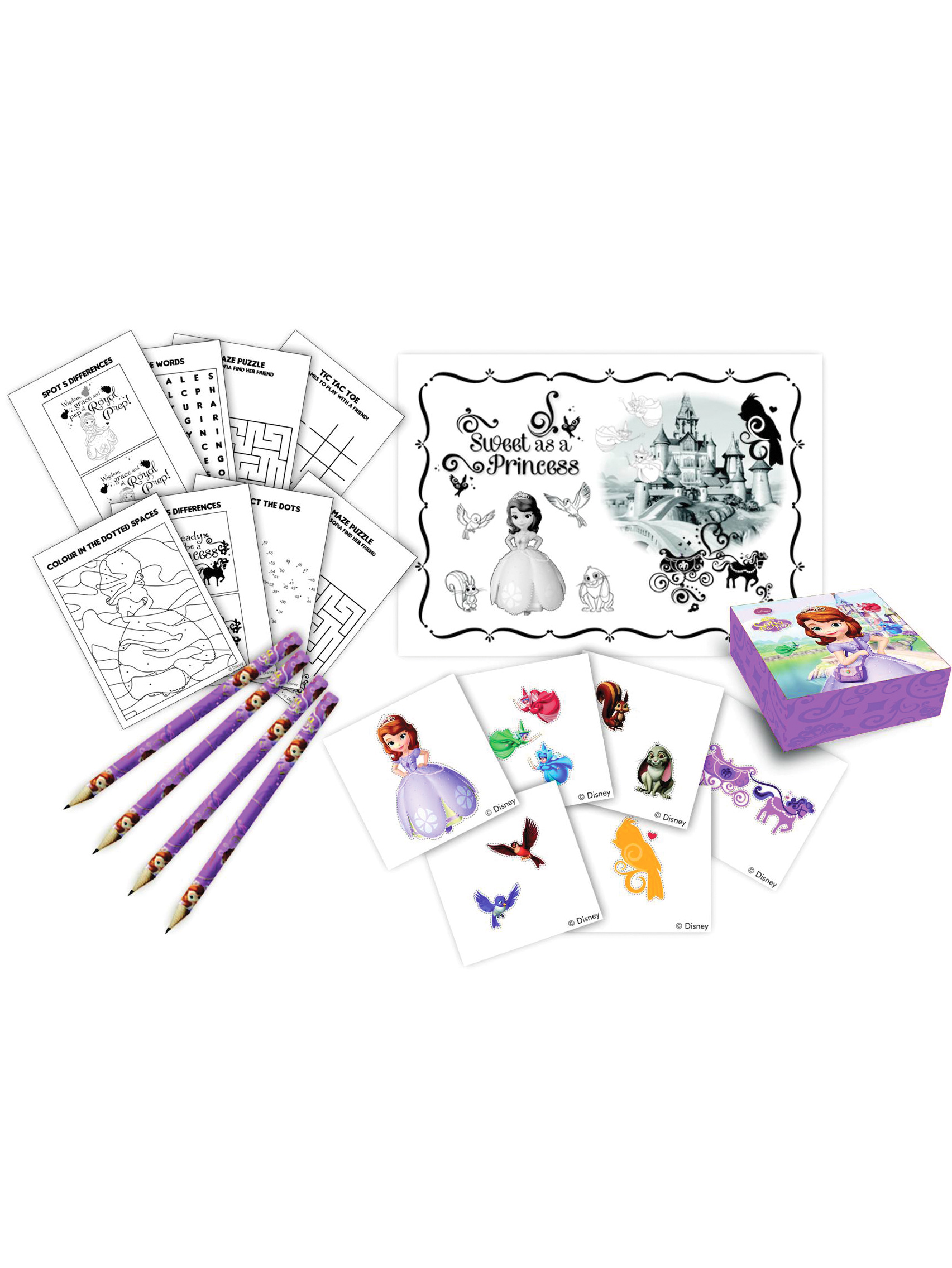 Kit d'activités Princesse Sofia
