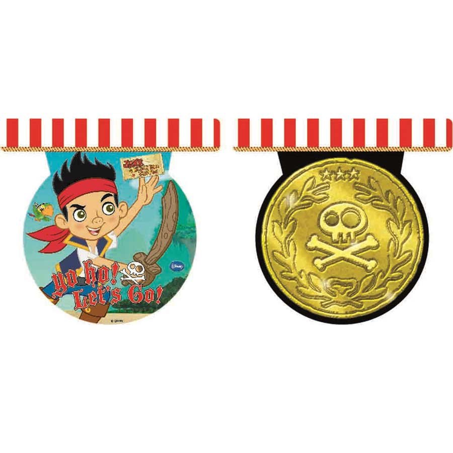 Guirlande fanions Jake et les pirates 2,3 mètres
