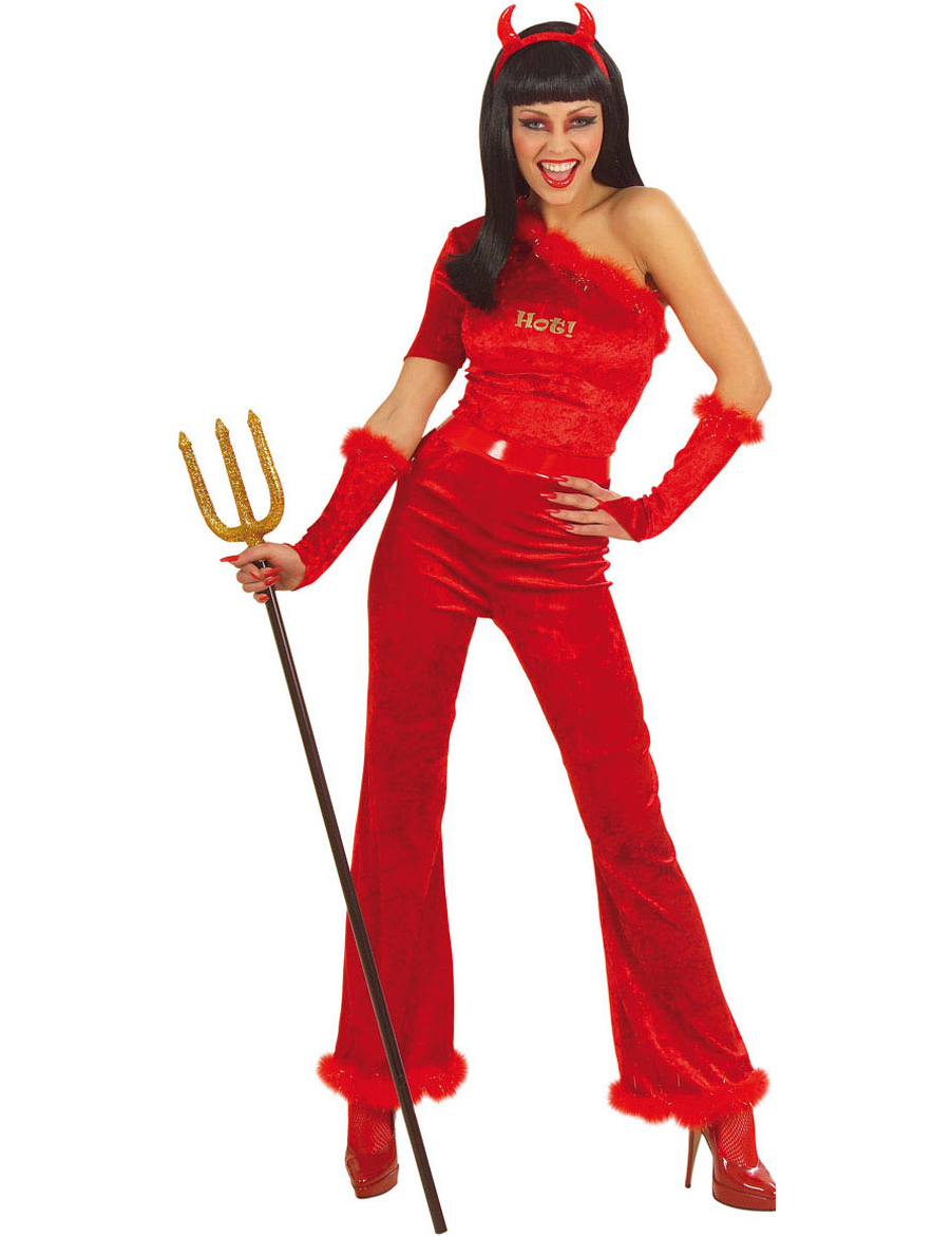 Déguisement diablesse rouge femme Halloween