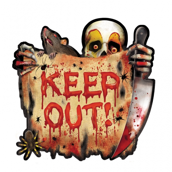 Cutout tête de mort halloween