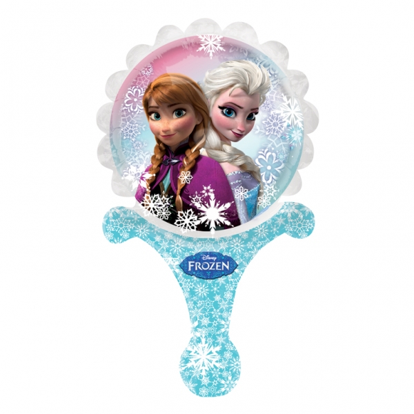 Petit ballon aluminium Reine des neiges 35 cm