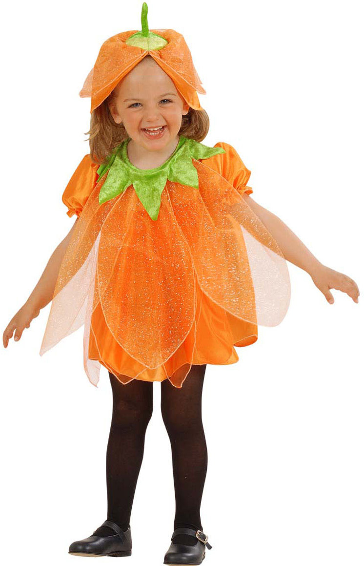 Déguisement citrouille pailletée enfant