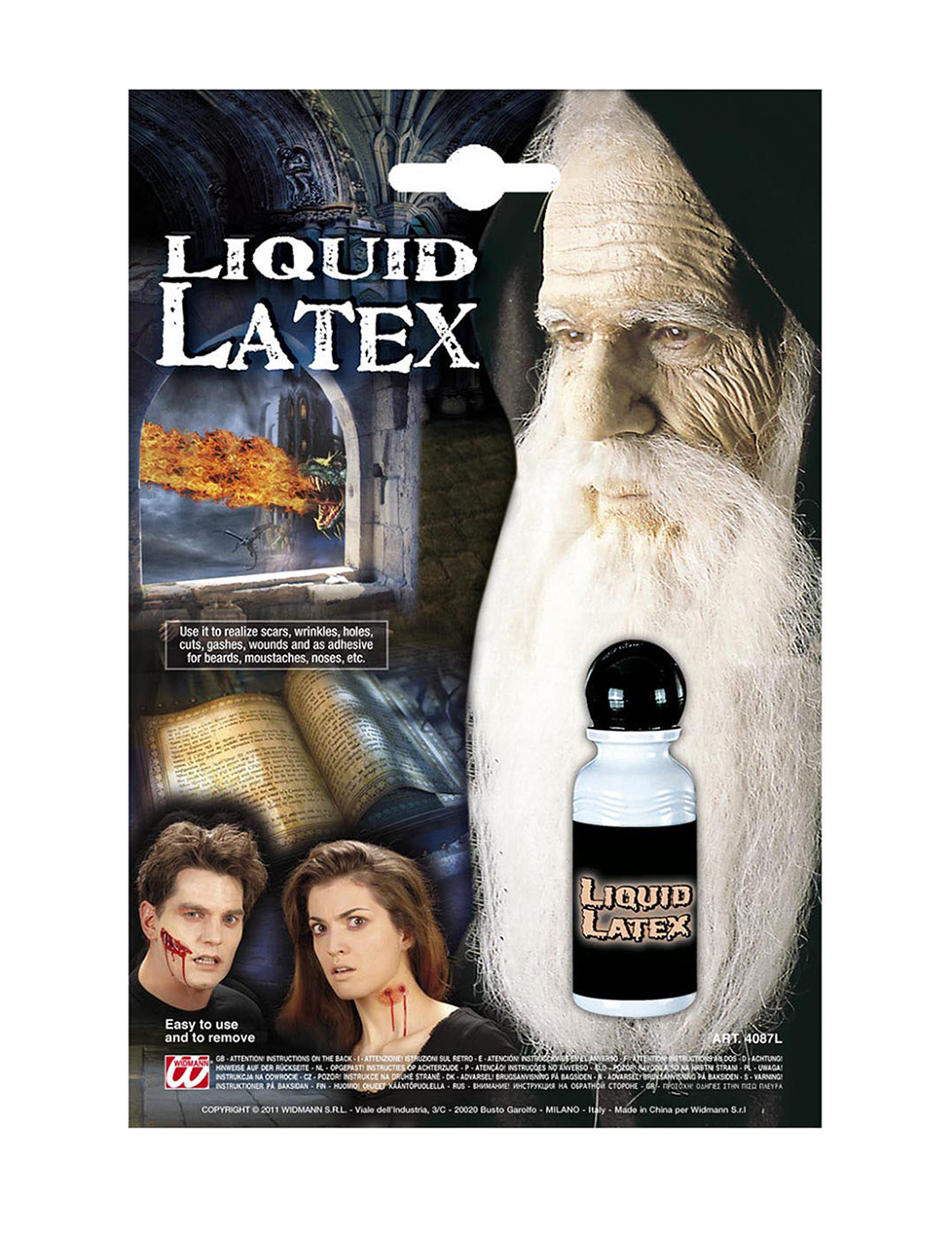 Bouteille latex liquide