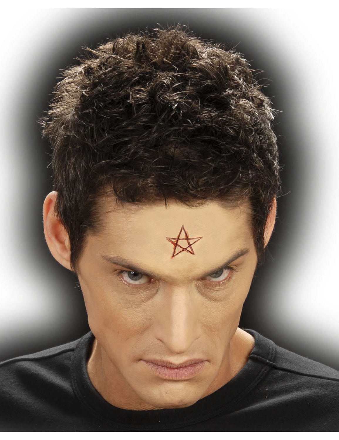 Fausse plaie pentagramme adulte Halloween