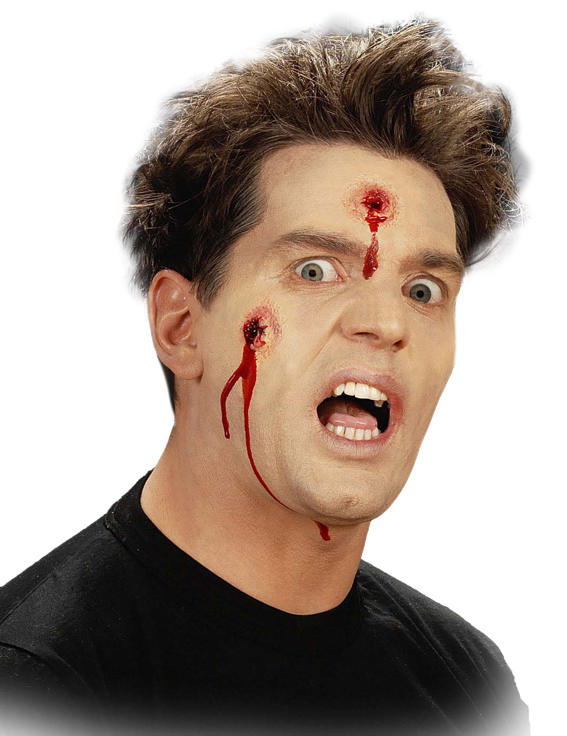Fausse plaie impacts de balles Halloween