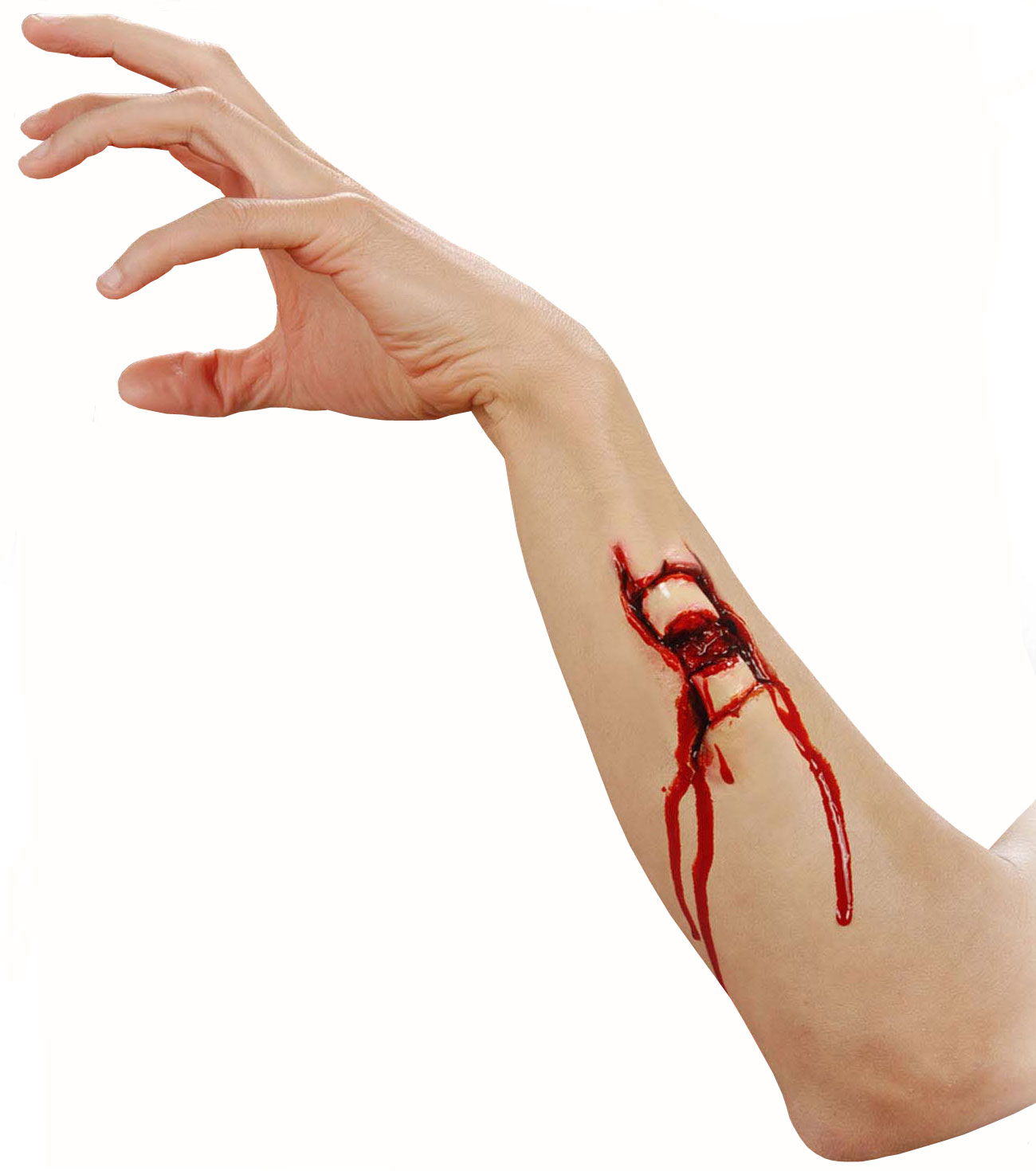 Fausse plaie fracture adulte Halloween