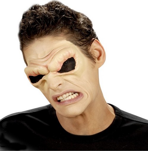 Fausse plaie yeux démon adulte Halloween