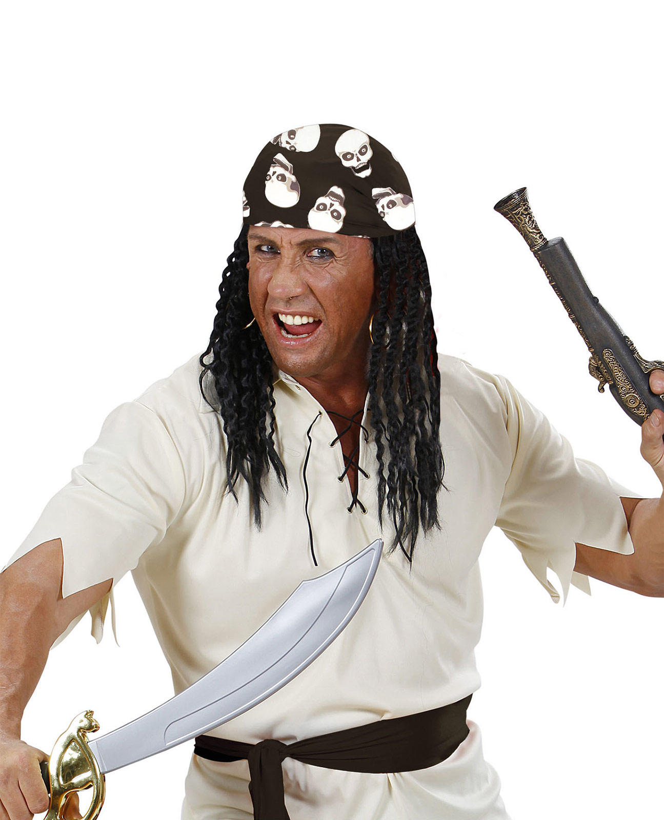 Bandana tête de mort adulte