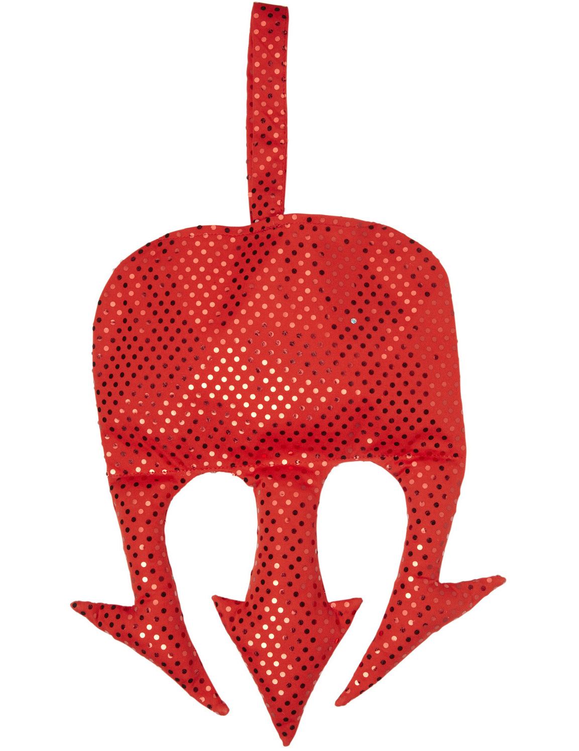 Sac trident rouge adulte Halloween