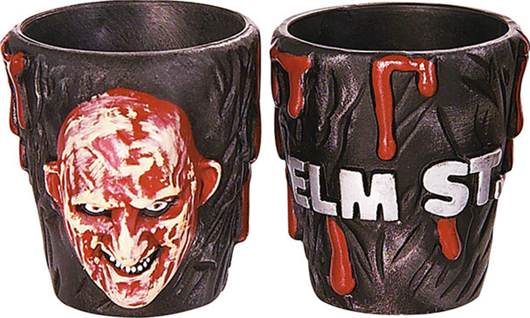 2 Verres Freddy Krueger