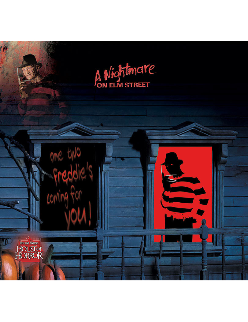 Décorations fenêtres Freddy Krueger