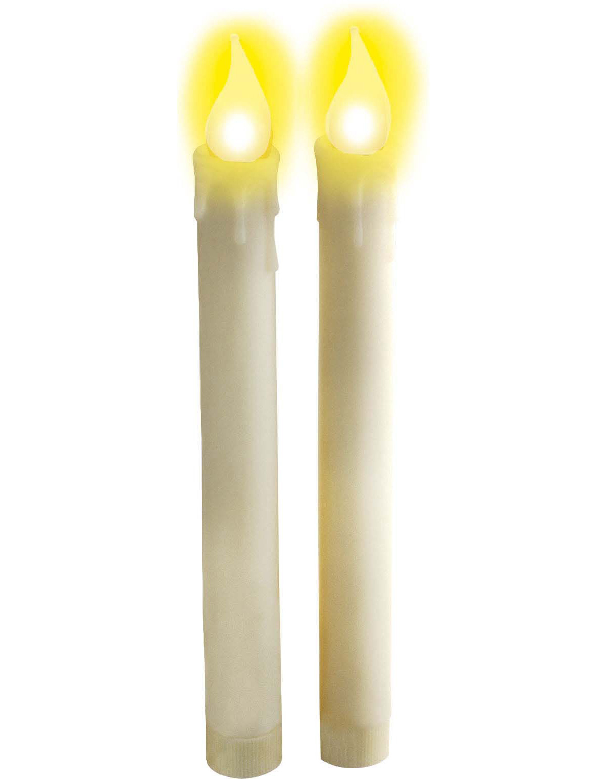 Bougies lumineuses blanches à piles