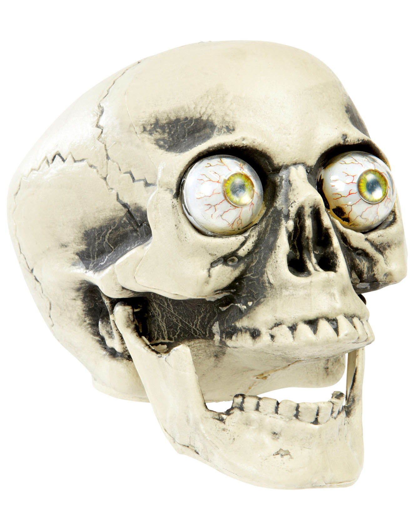 Crâne yeux globuleux Halloween