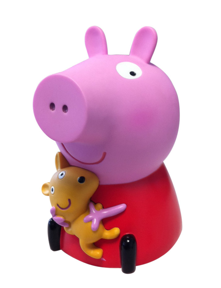 Tirelire avec bonbons Peppa Pig