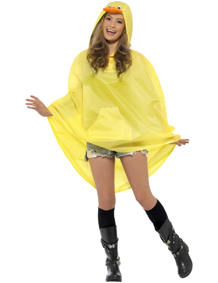 Poncho poussin adulte
