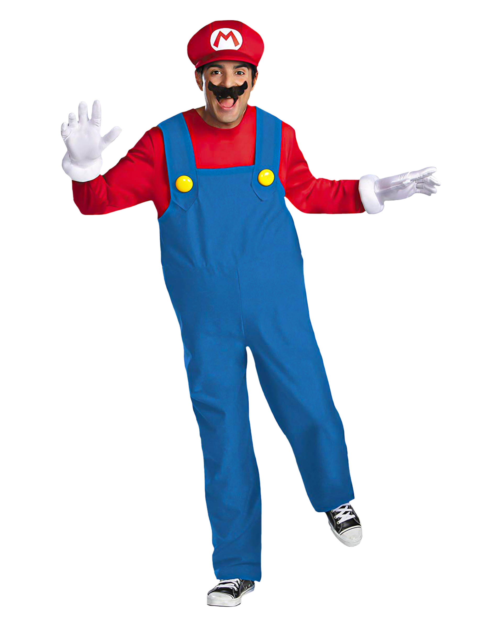Déguisement Mario Deluxe Adulte