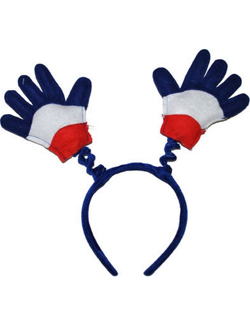 Serre tête mains supporter France