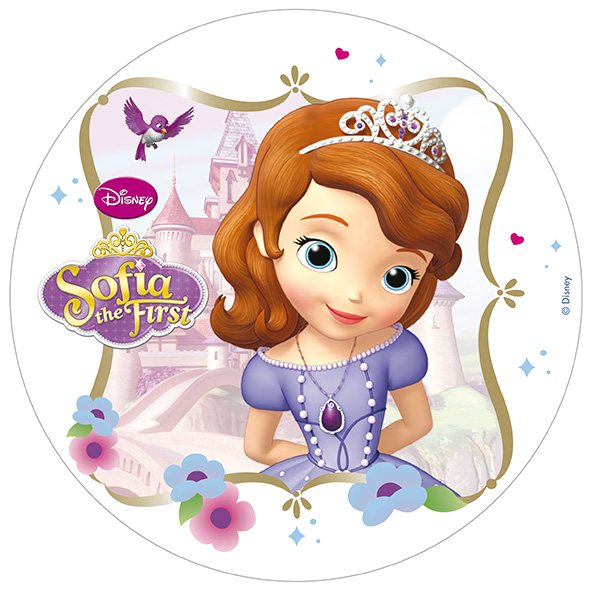 Disque azyme 20 cm Princesse Sofia