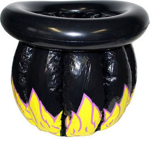 Chaudron gonflable 60 cm Halloween