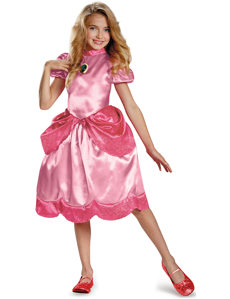 Déguisement Princesse Peach Fille