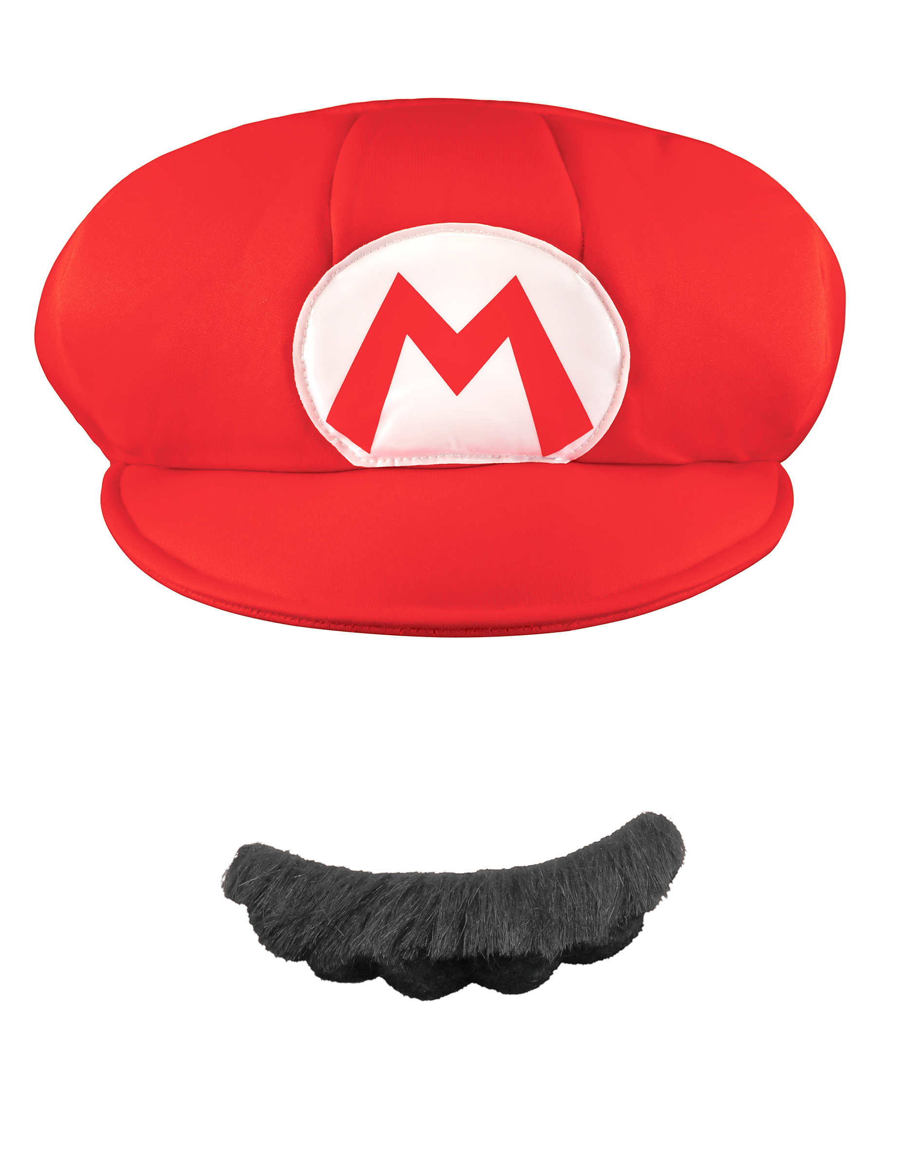 Casquette et Moustache Mario Adulte