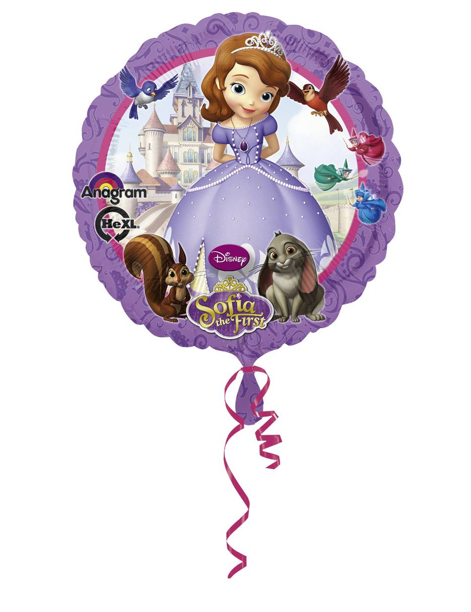 Ballon Princesse Sofia 23 cm
