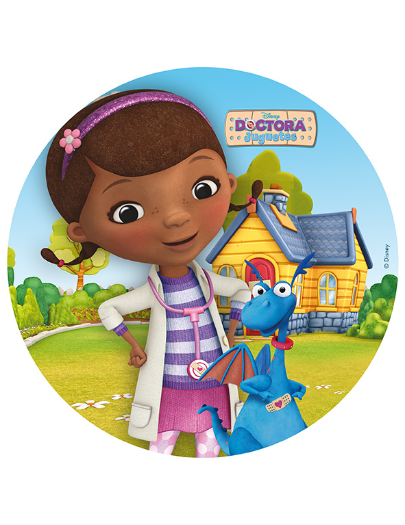 Disque azyme 20 cm Docteur la peluche