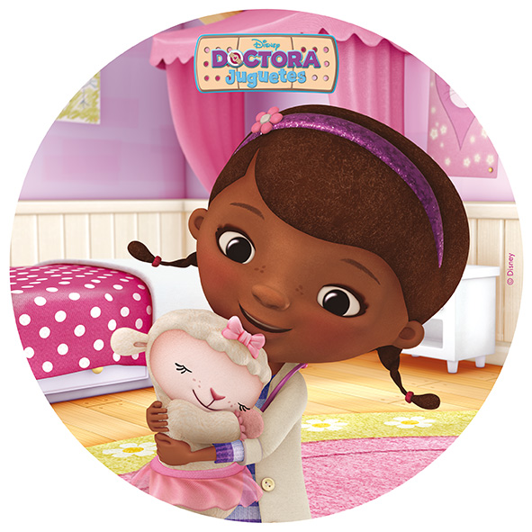 Disque azyme 20 cm Docteur la peluche