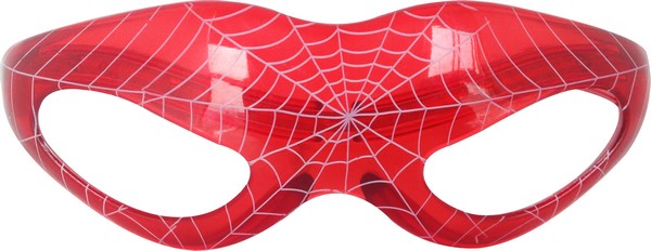 Lunettes lumineuses rouges toile d'araignées