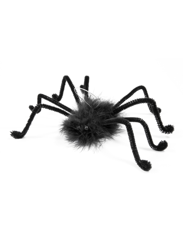 Décoration araignée Halloween 20 cm