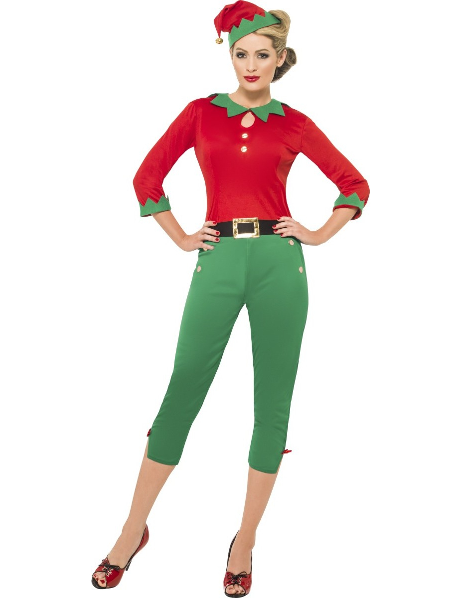 Déguisement elfe femme Noël