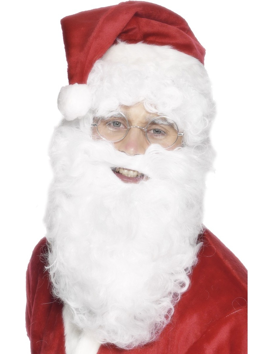 Barbe blanche 28 cm adulte Noël