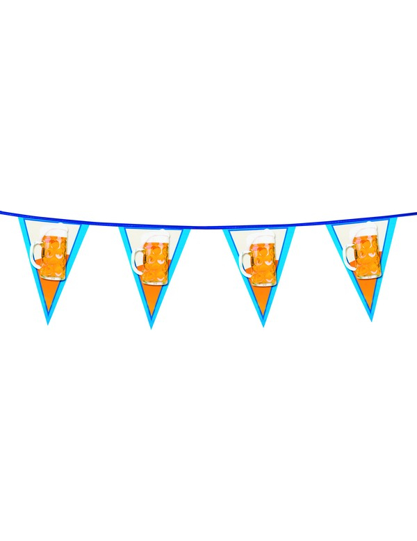 Guirlande fanions Fête de la bière