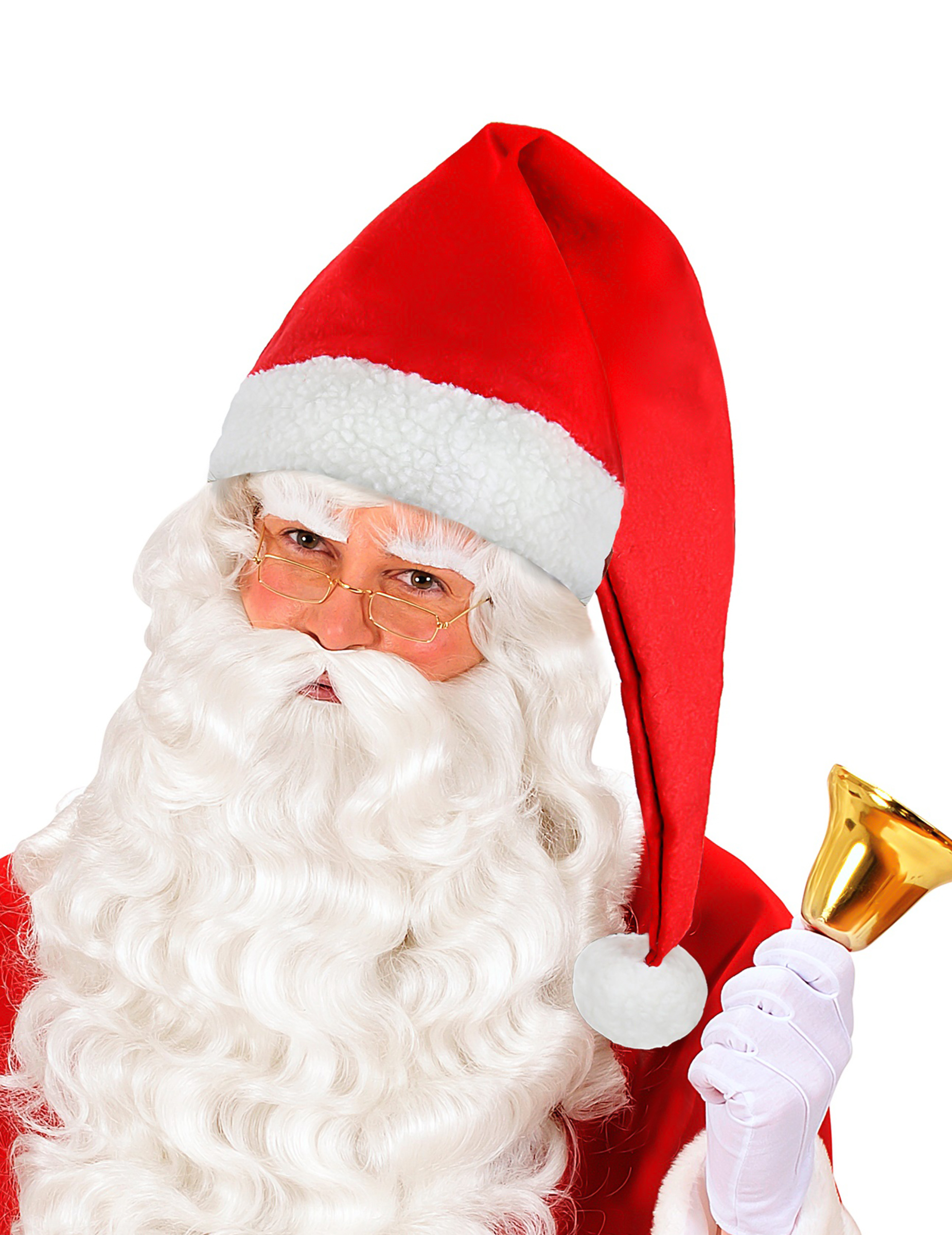 Bonnet Père Noël long adulte