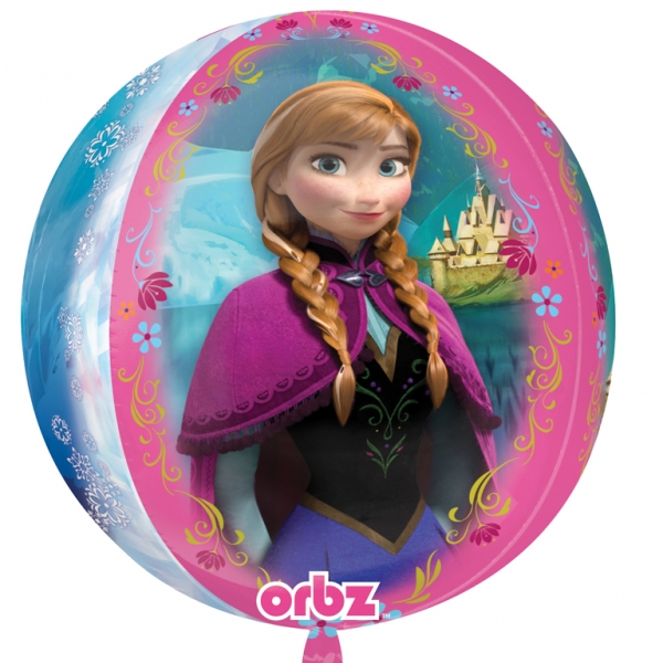 Ballon rond La Reine des Neiges
