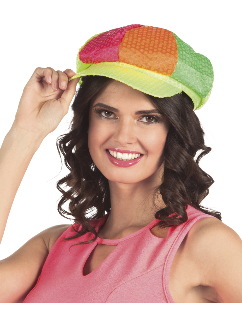 Casquette multicolore adulte
