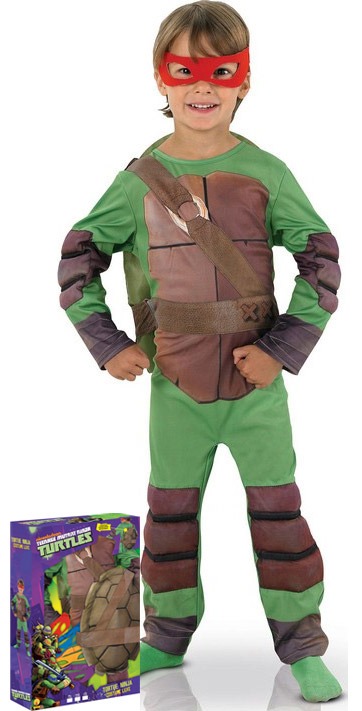 Coffret déguisement luxe rembourré Tortues Ninja