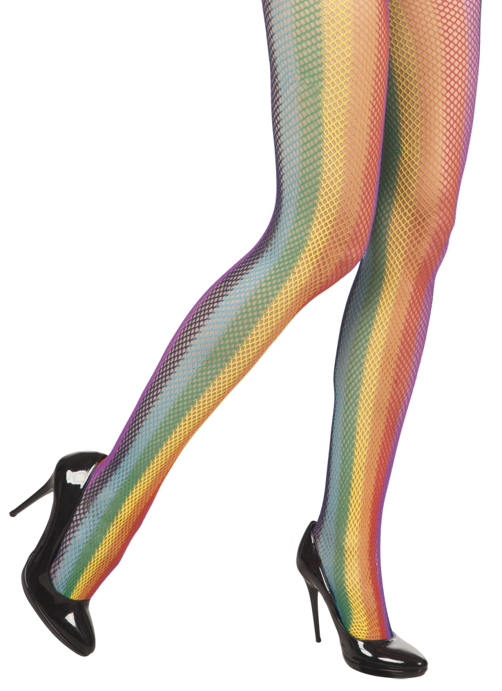 Collant arc-en-ciel femme