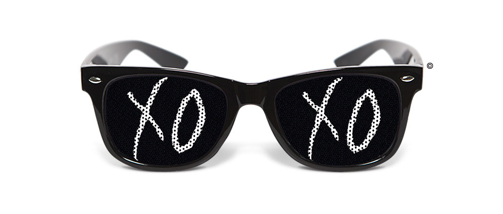 Lunettes humoristiques XOXO