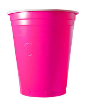 20 Gobelets américains roses 53cl