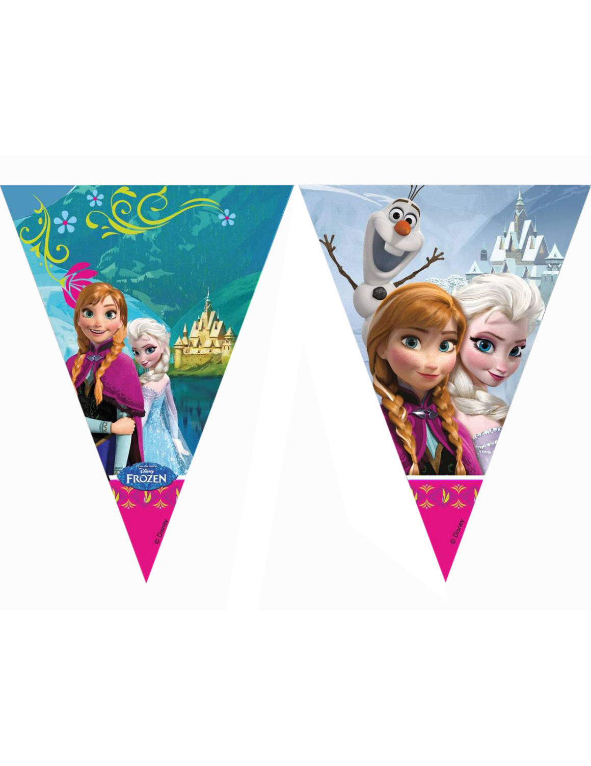Guirlande La reine des neiges