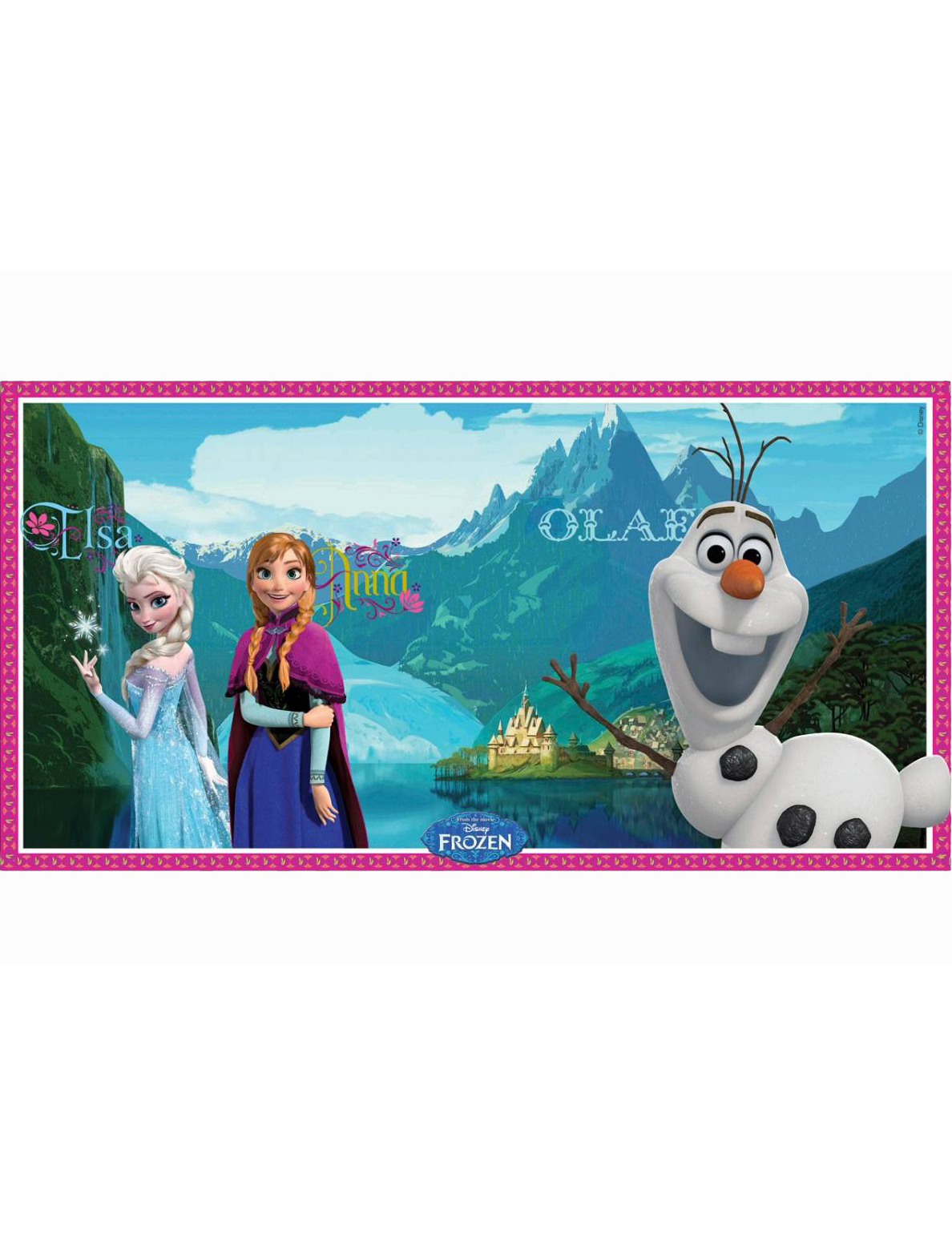 Décoration muraleLa reine des neiges