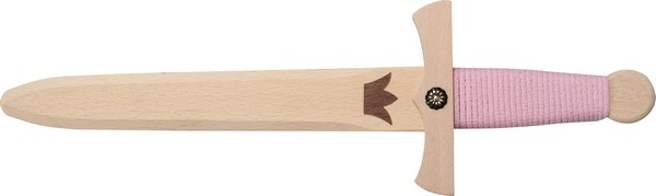 Dague princesse en bois 35 cm
