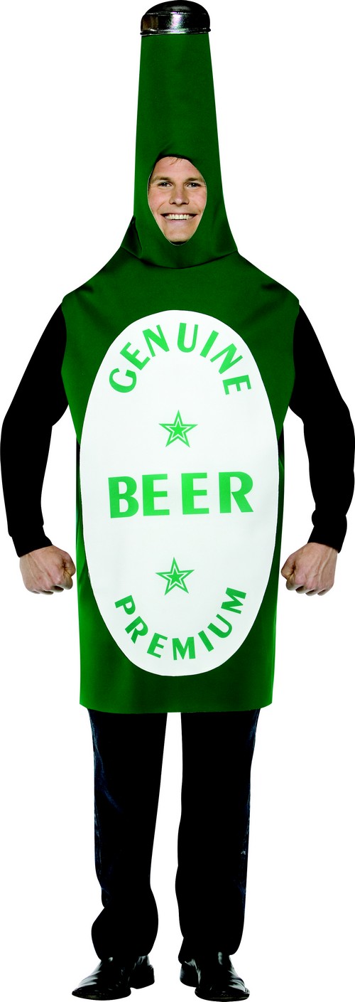Déguisement bouteille de bière homme