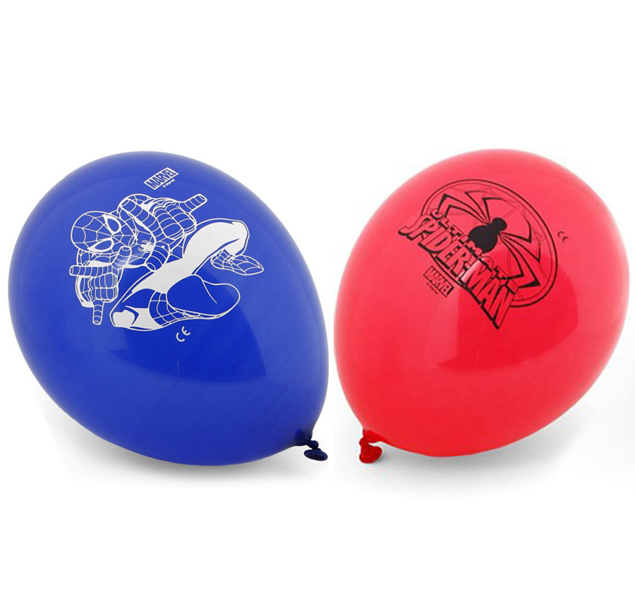 5 Ballons Spiderman