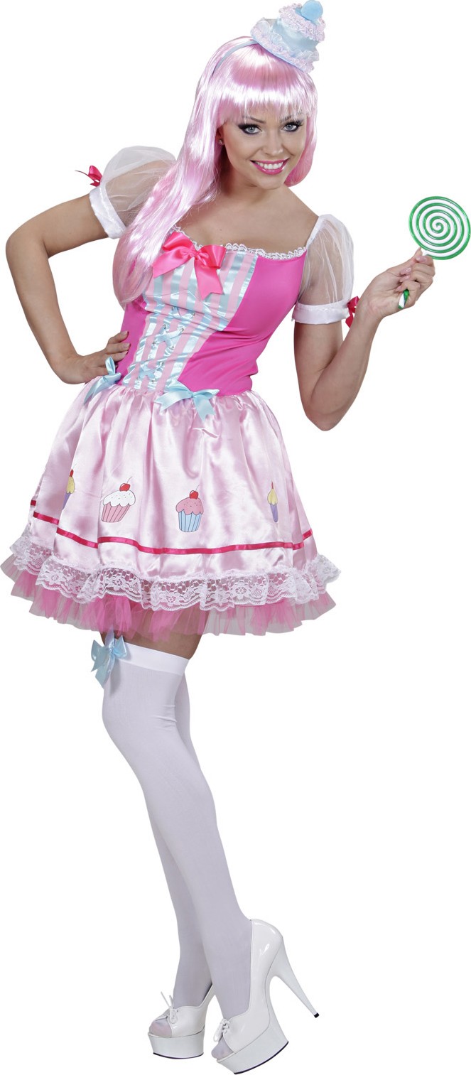 Déguisement cupcake rose sexy femme