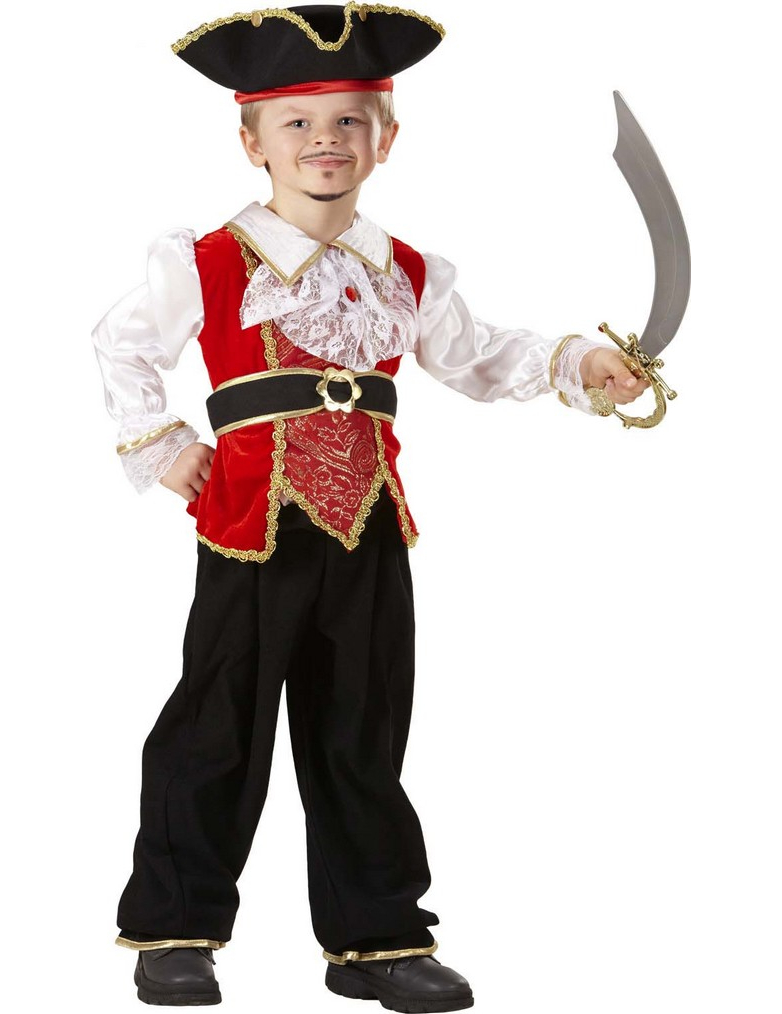 Déguisement petit pirate luxe garçon